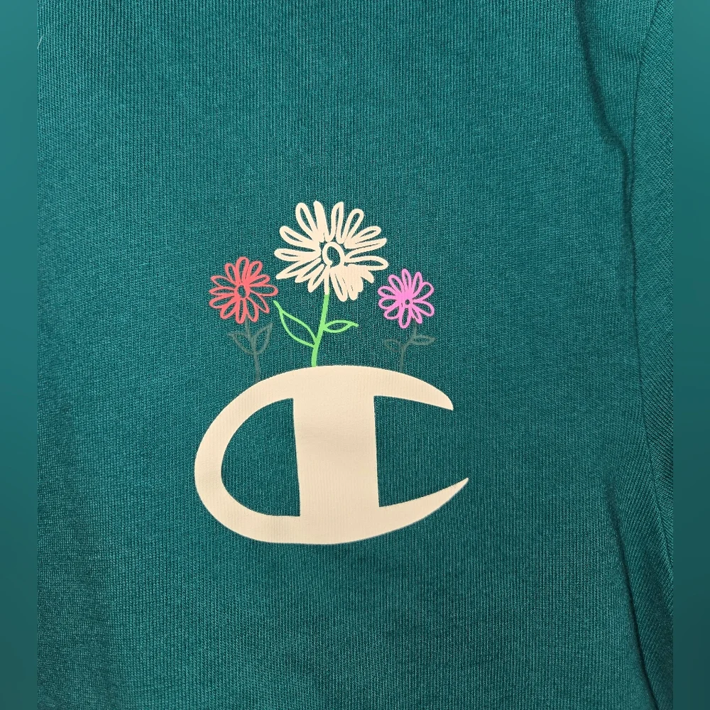 Champion Men's M Green Short Sleeve Tee Classic Fit - Picture 4 of 11